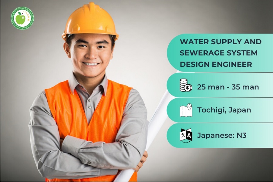 WATER SUPPLY AND SEWERAGE SYSTEM DESIGN ENGINEER