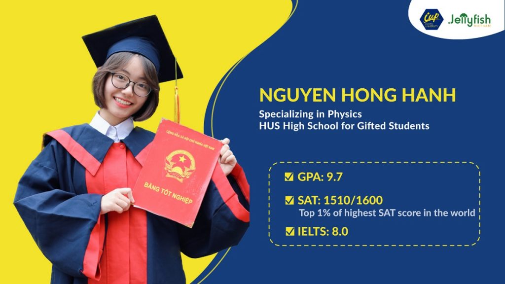 NGUYEN HONG HANH – EXCELLENT FACE WON THE FULL SCHOLARSHIP KYOTO IUP 2021