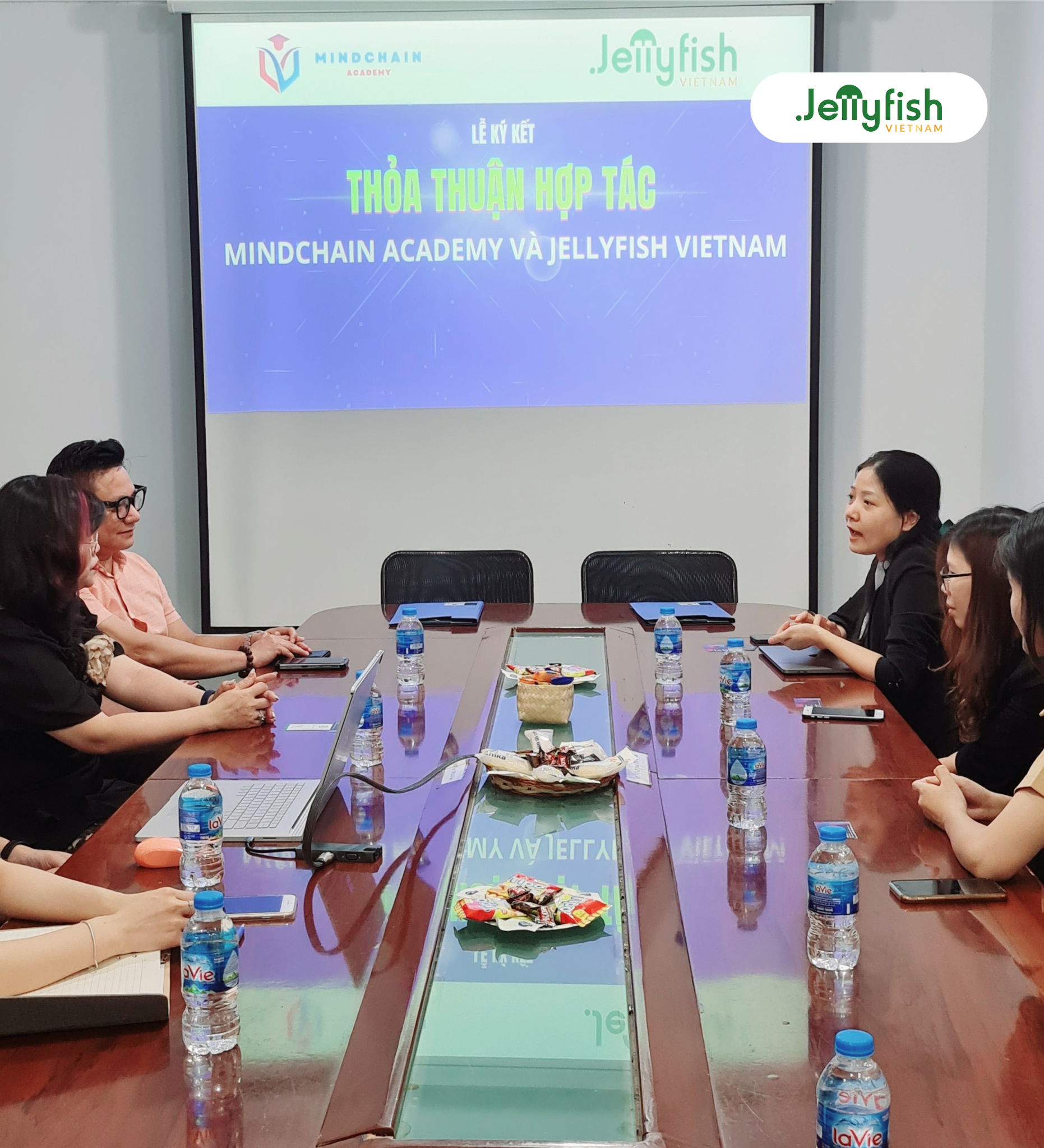 Jellyfish Việt Nam và MindChain Academy ký kết hợp tác