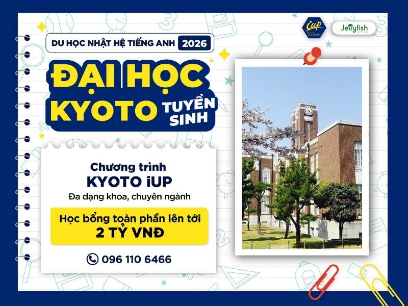 Đại học Kyoto tuyển sinh Kyoto iUP