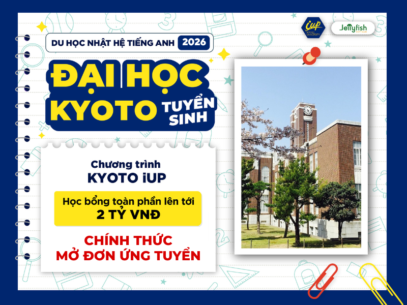 KYOTO IUP CHÍNH THỨC MỞ ĐƠN ỨNG TUYỂN KỲ THÁNG 10/2026