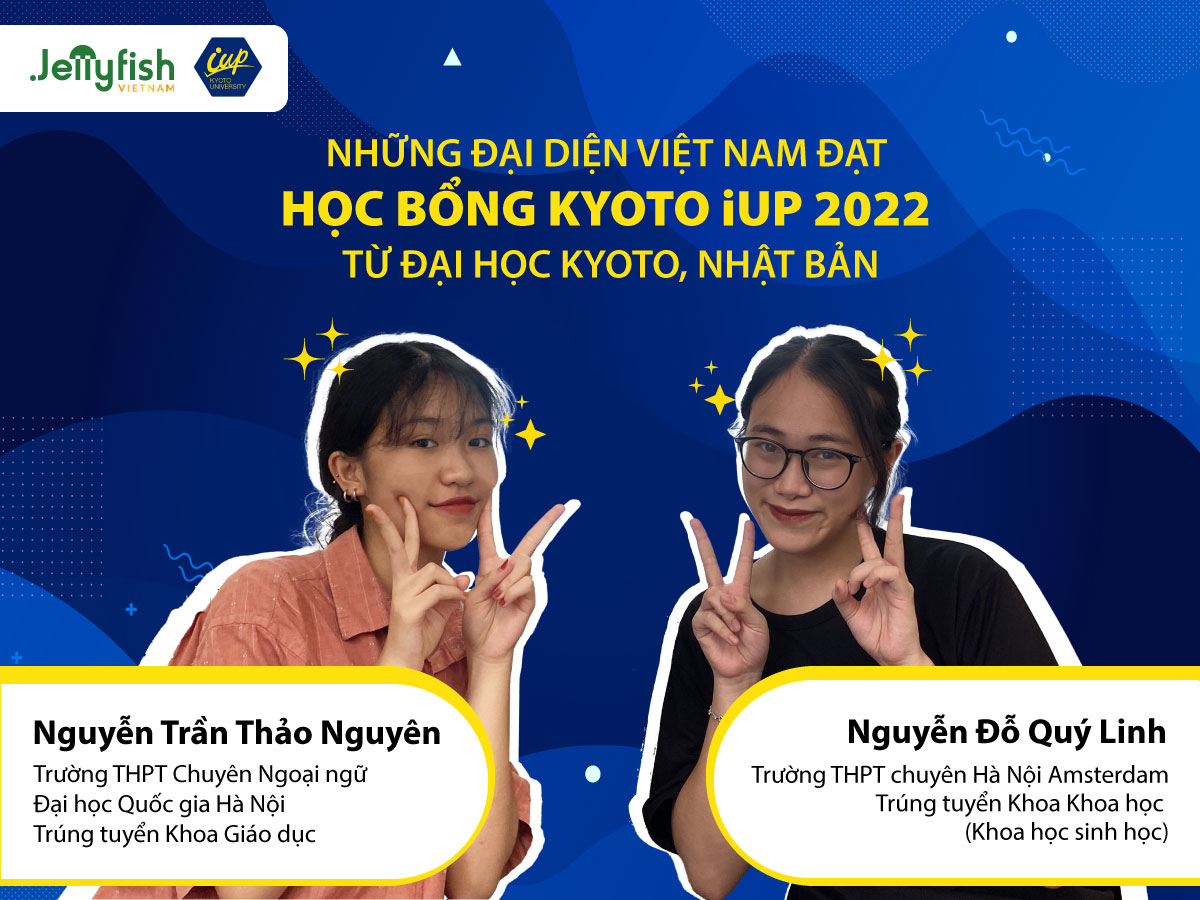 Two Vietnamese representatives achieved scholarships from Kyoto University 2022