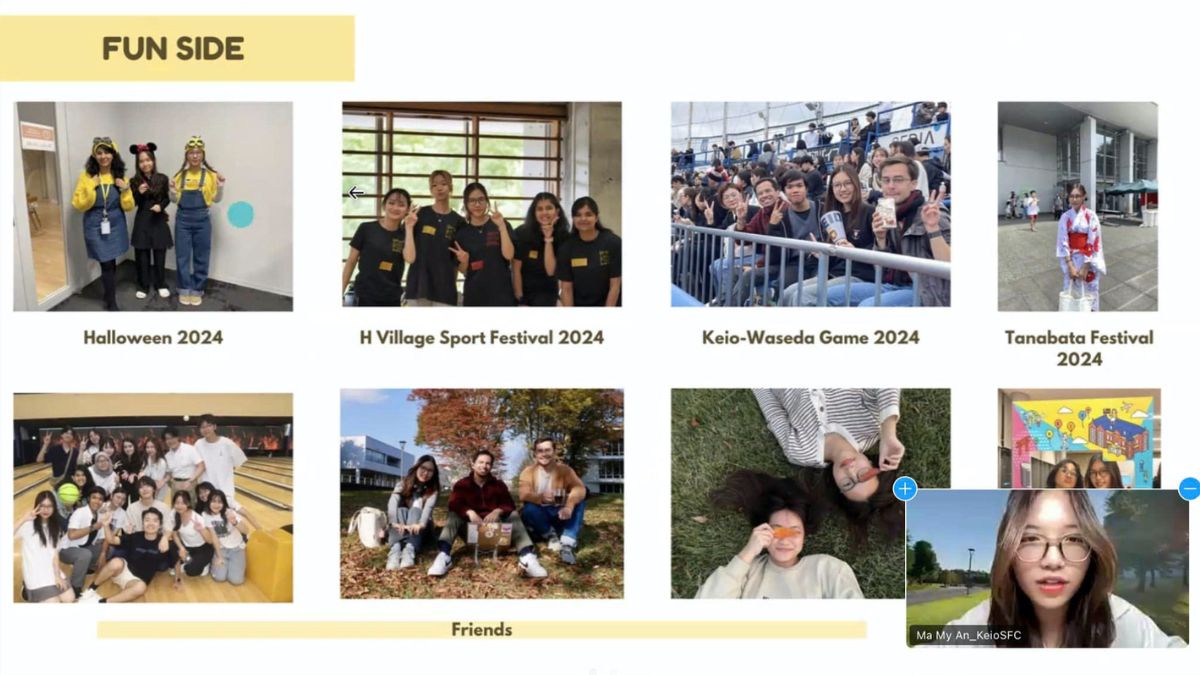 Fun and enriching activities for Keio University students