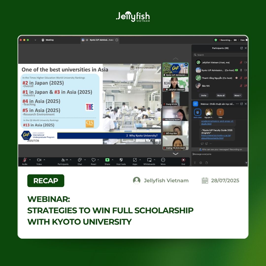 Webinar Recap: Speaker's Overview of Kyoto University and the Kyoto iUP Program
