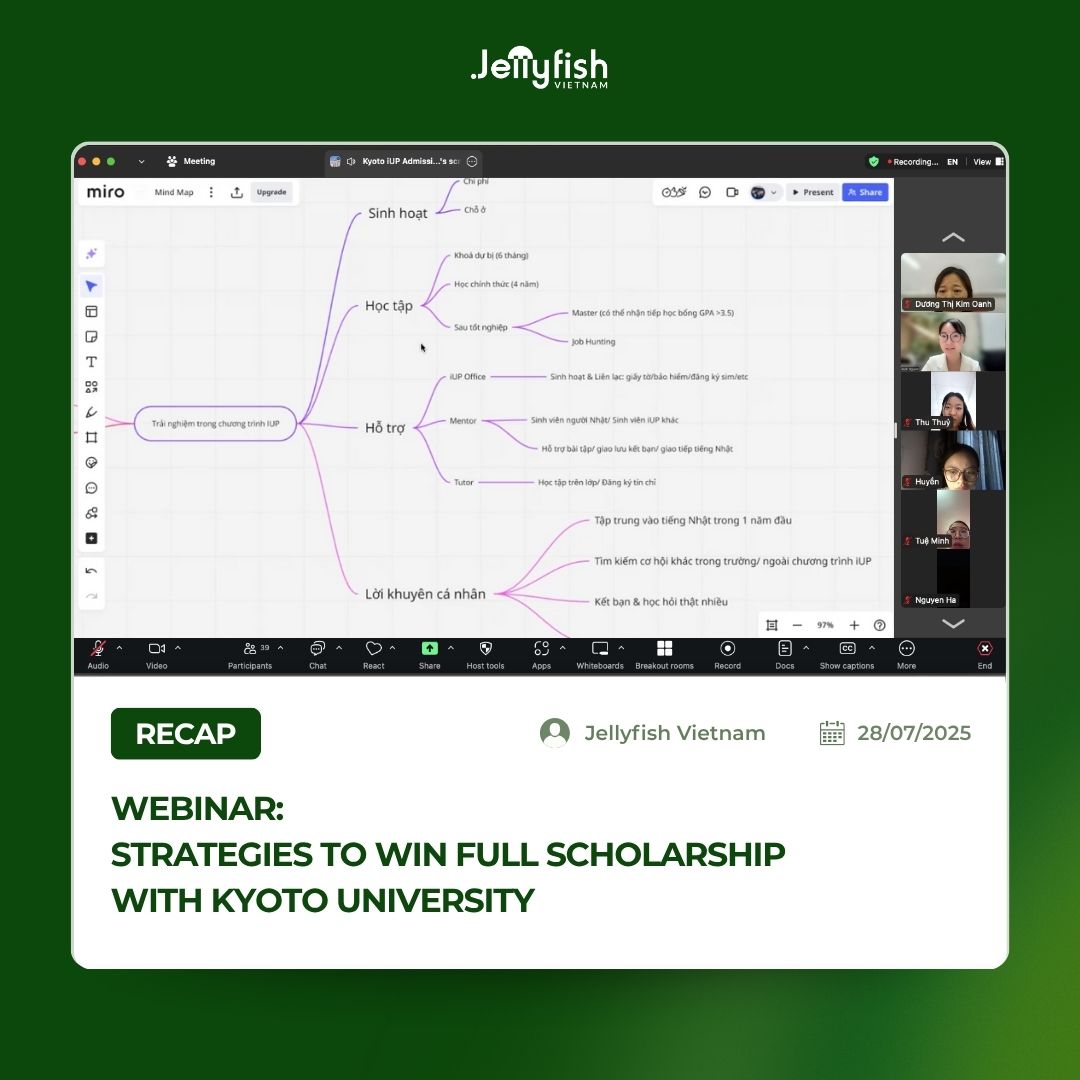 Webinar Recap: Insights from Vietnamese Students at Kyoto iUP