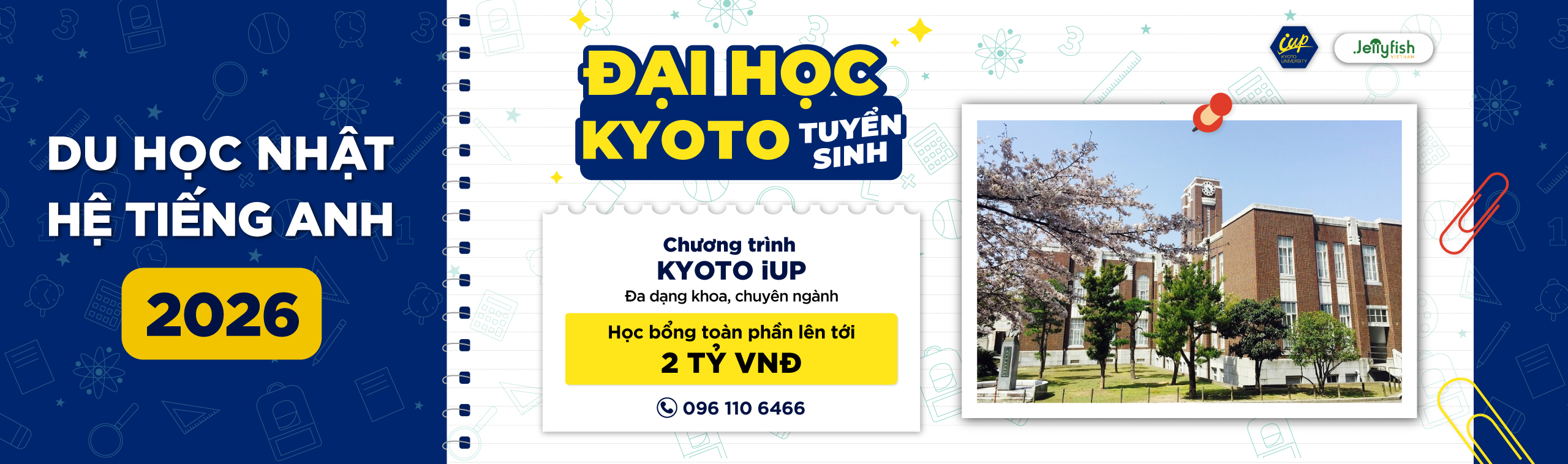 Tuyen sinh Dai hoc Kyoto 2026
