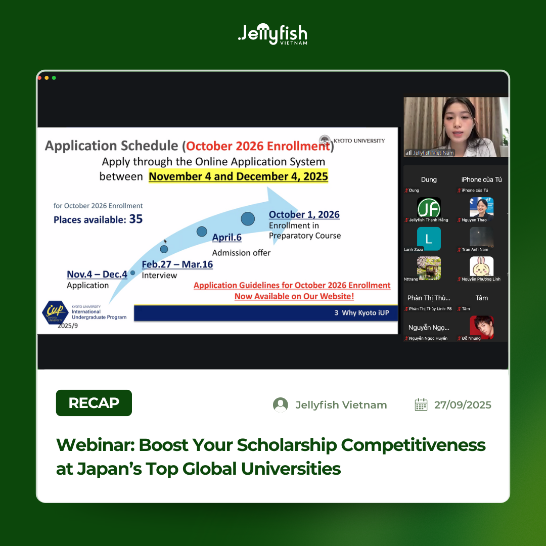 Webinar: Boost Your Scholarship Competitiveness at Japan’s Top Global Universities