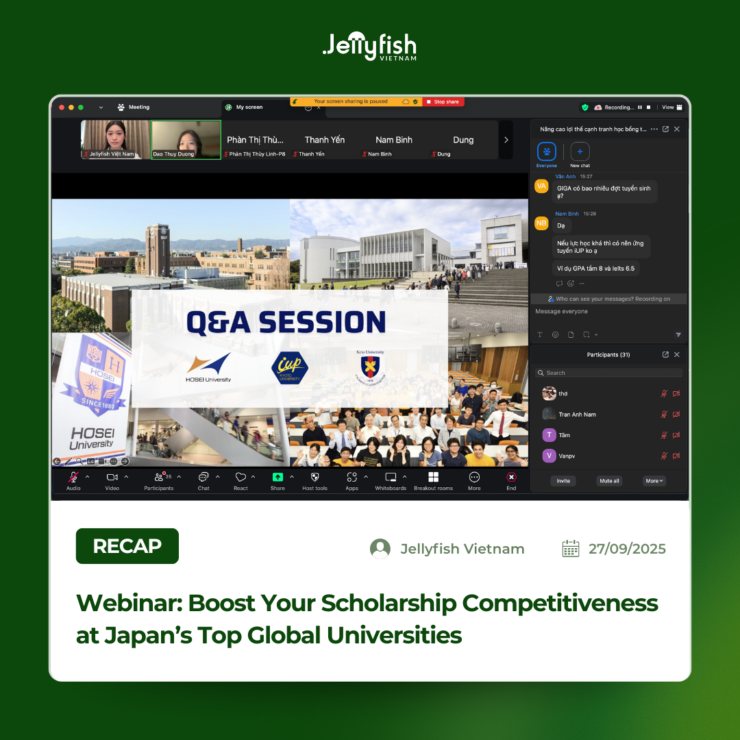 Webinar: Boost Your Scholarship Competitiveness at Japan’s Top Global Universities