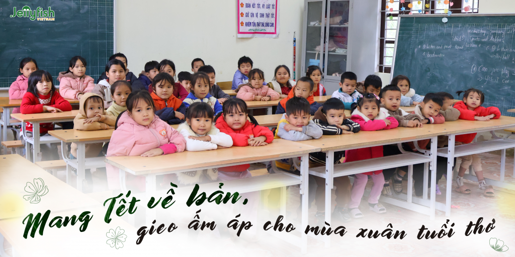 Jellyfish Charity project "Bringing Tết to the Children in the Highlands"